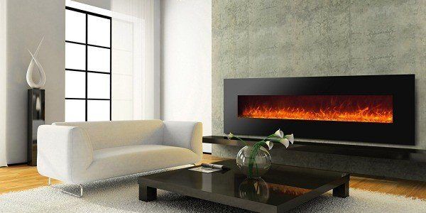 Elektrische haard warmte