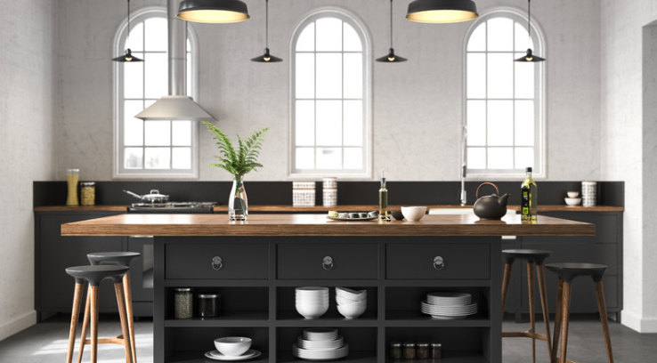 Zwarte keuken